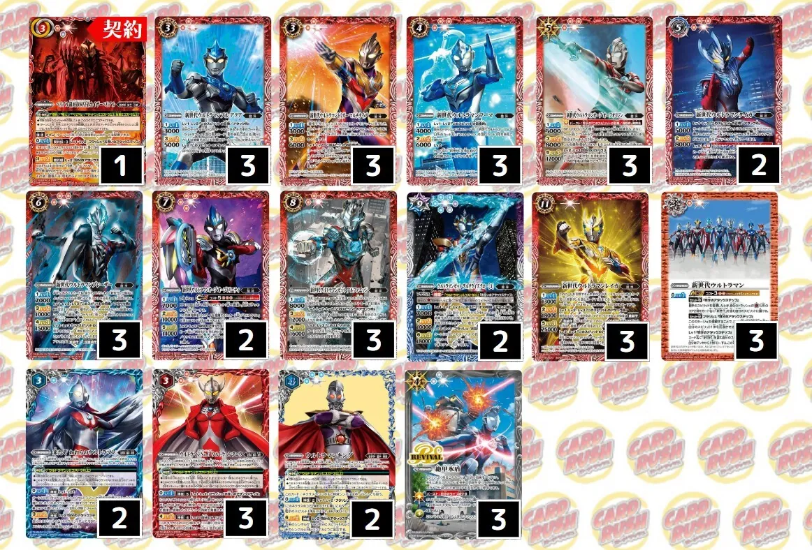 ウルトラマンカップの注目デッキ！【新世代】デッキ！