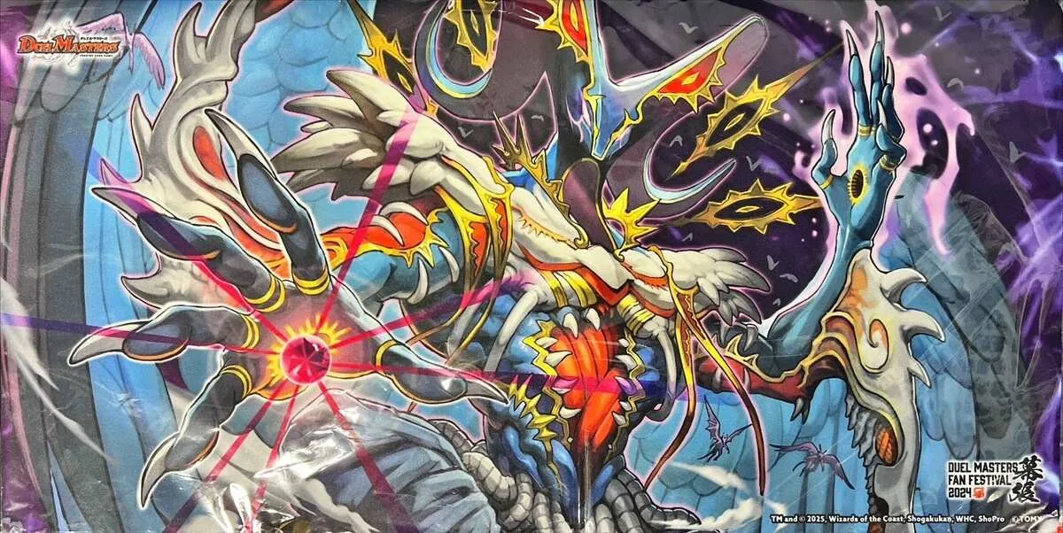 最安値　ファンフェス 2024 幕張 プレイマット スリーブ　二イカ デュエマ スリーブ『[ファンフェス2024幕張]ロゴカードスリーブ』【サプライ】{-}