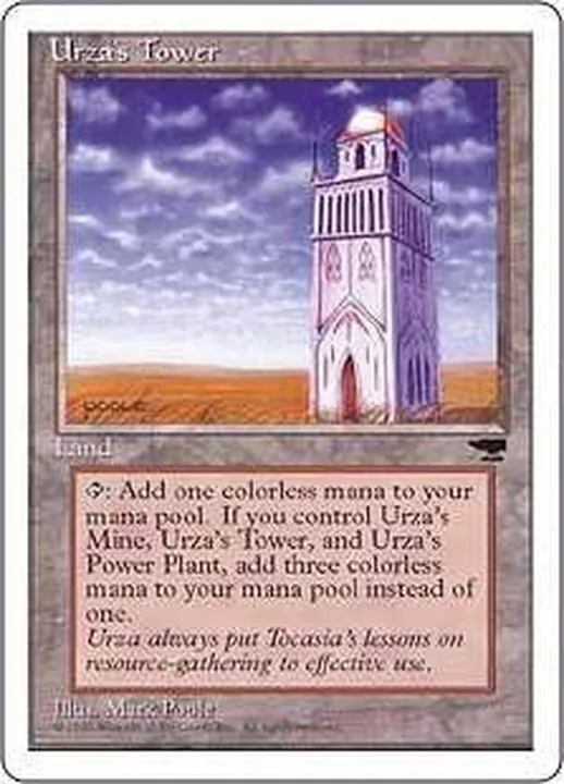 MTG　英語　ウルザの塔　エラーカード　クロニクル　白枠 カードラッシュ【MTG】の買取価格一覧|ラッシュメディア
