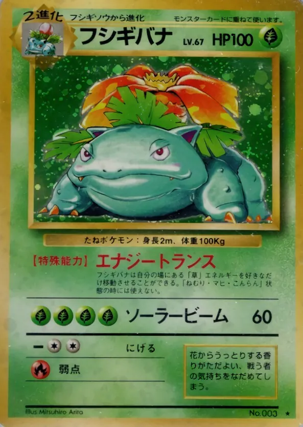 フシギバナ LV.67(マークあり) 旧裏