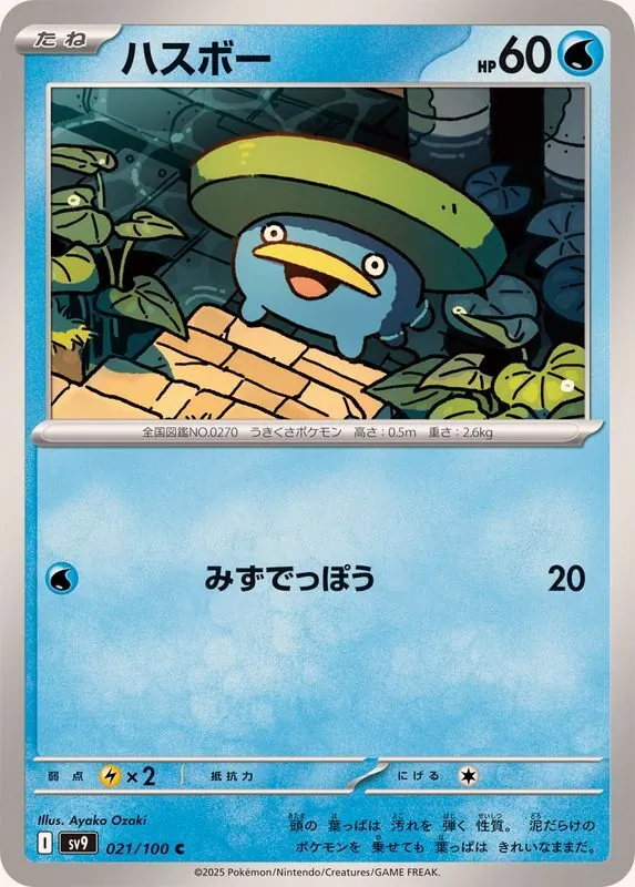 ハスボー 021/100