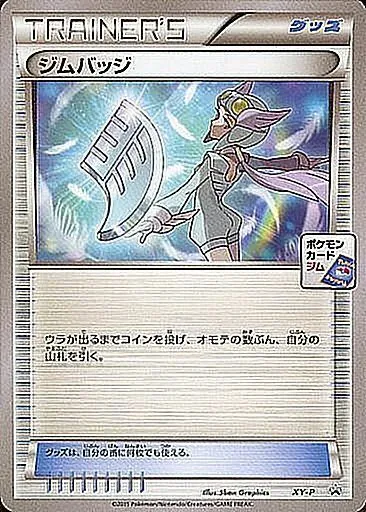 ジムバッジ(ナギ) XY-P