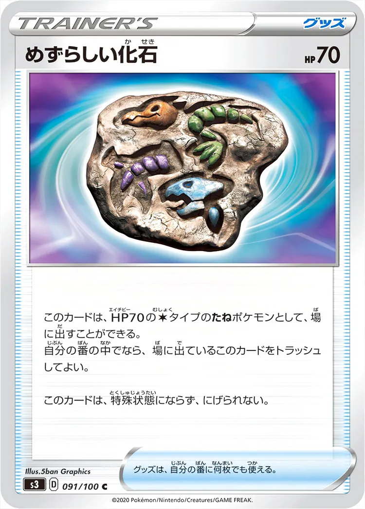 めずらしい化石
