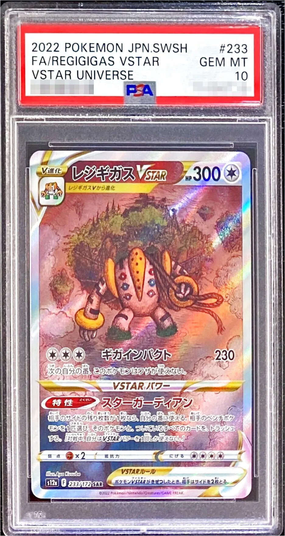 レジギガス VSTAR NP 300 レジギガスVSTAR | ポケモンカードゲーム公式ホームページ