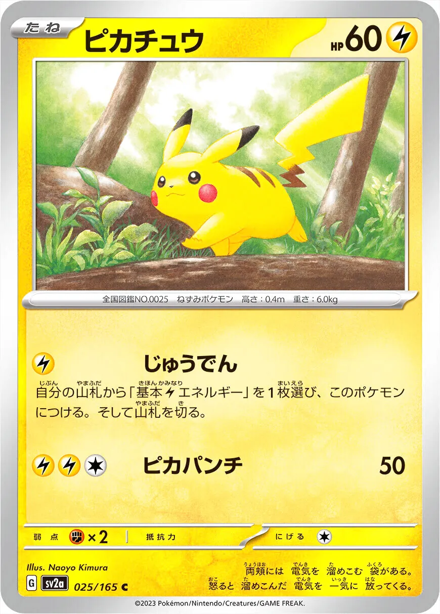台北のピカチュウ ポケモンカード 皮卡丘 HP60 雷タイプ プロモ