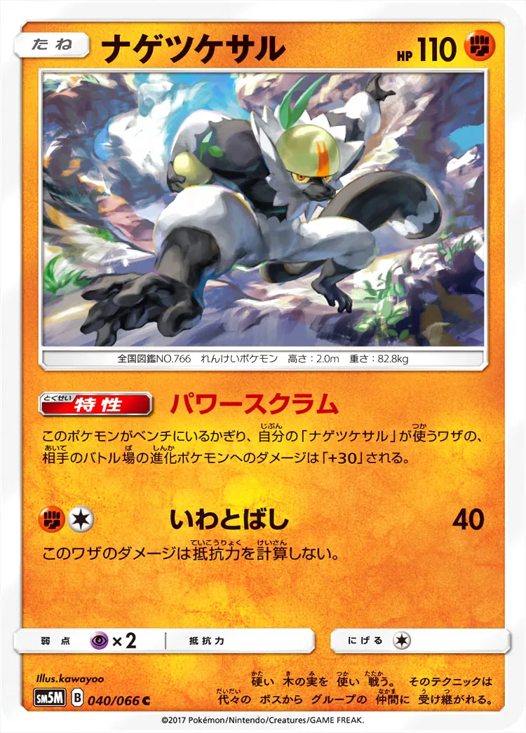 ナゲツケサル