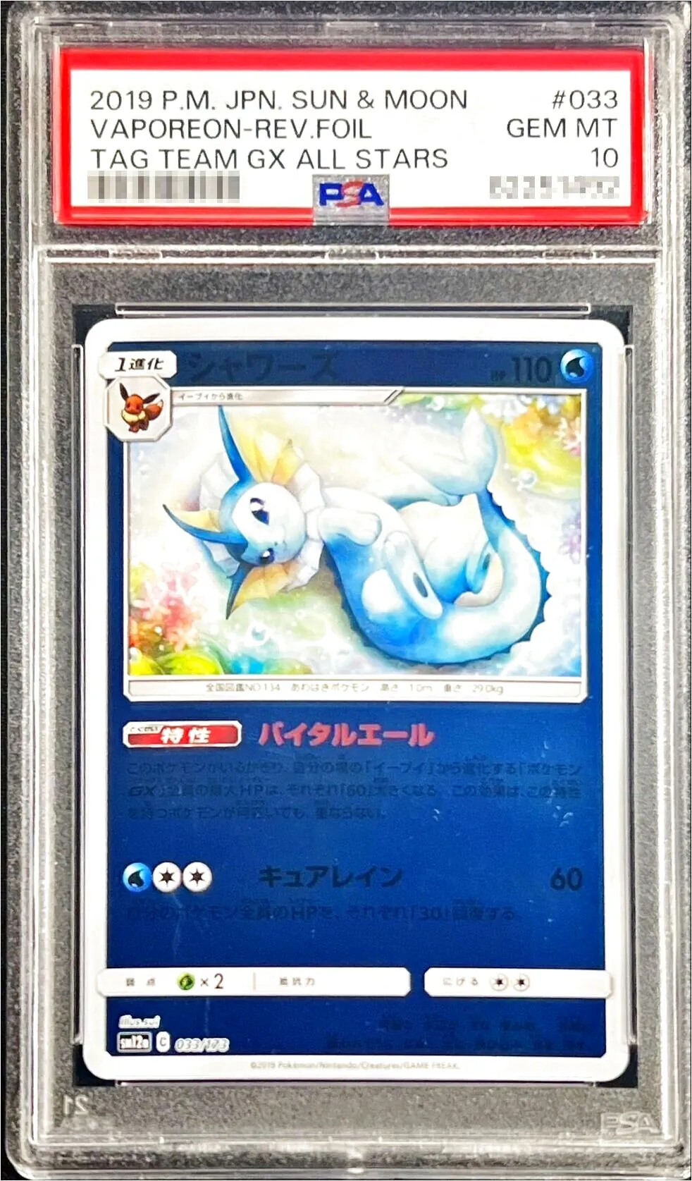 シャワーズex 280 HP 水タイプ シャワーズex | ポケモンカードゲーム公式ホームページ