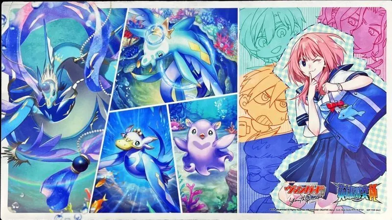 ヴァンガード ちほうかっぷ博多　六王院スズネ　スリーブ3個 ヴァンガード ちほうかっぷ博多 六王院スズネ スリーブ ちほう